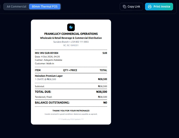 invoice (88mm view